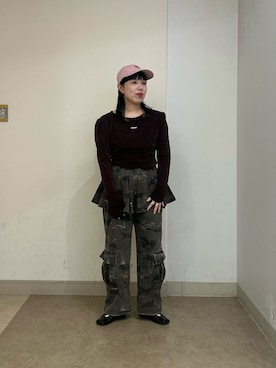 おおもとさん（レディース・152cm）の冬コーディネート