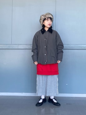 「ORNERTE」｜おおもとさん（レディース・150cm）の冬コーディネート