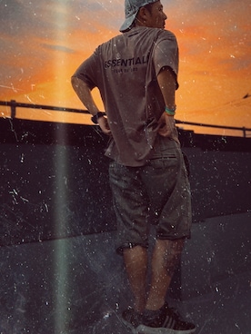 「SCOTCH & SODA（スコッチ アンド ソーダ）のアイテム（チノパンツ）」を使った、ShoCkleYさん（メンズ・177cm）の夏コーディネート