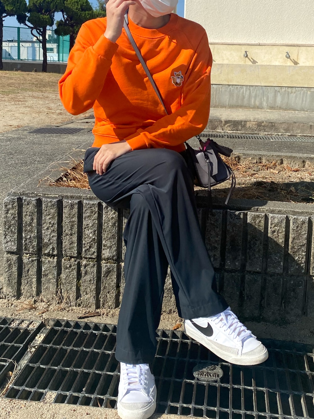 sae｜Maison Kitsuneのスウェットを使ったコーディネート - WEAR