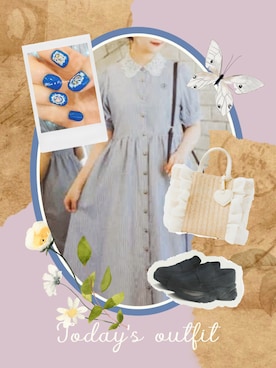 「ネイル」｜pickaliceさん（レディース・158cm）の夏コーディネート