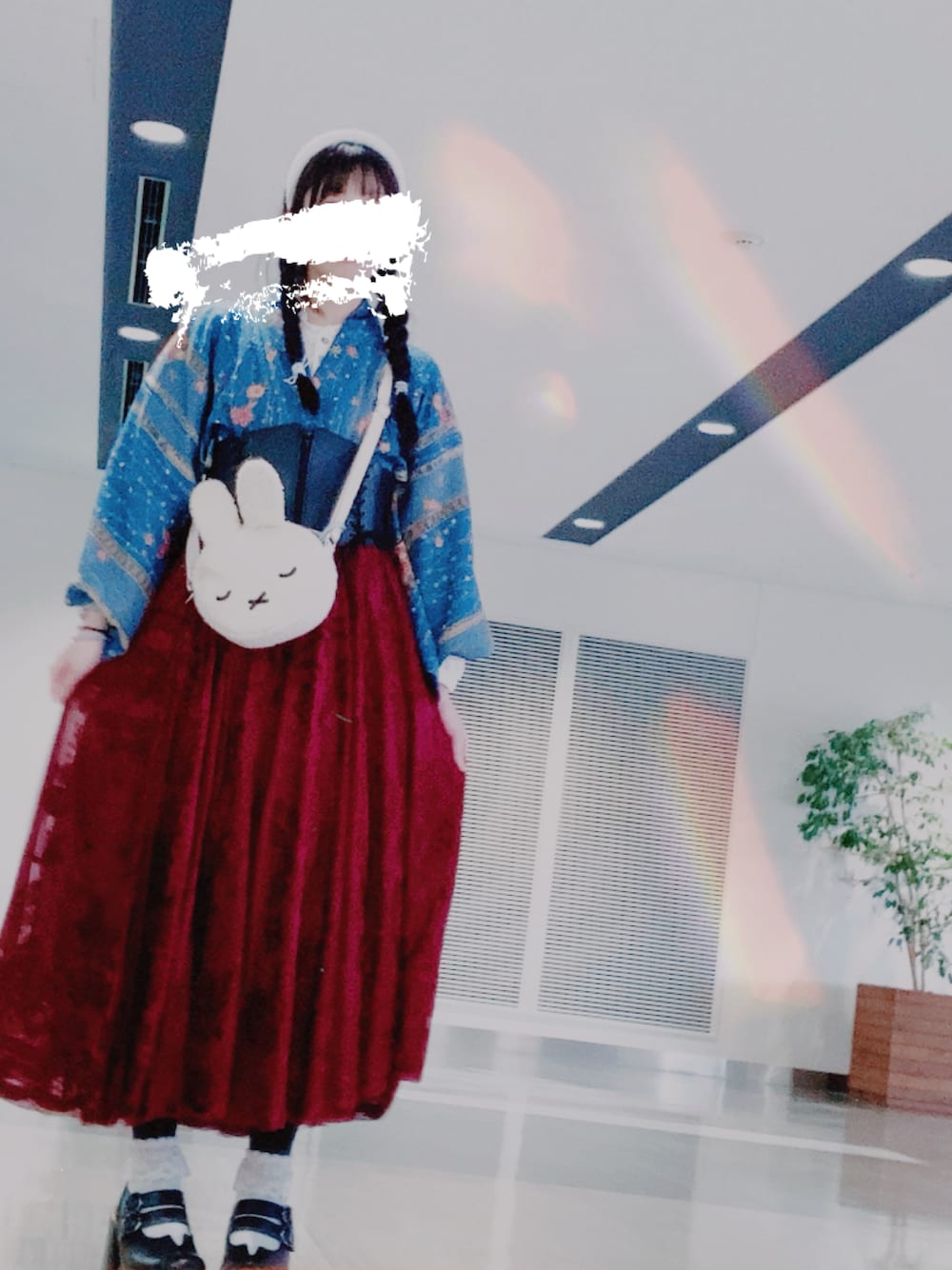 pickaliceさんの「SHEIN ベロア風レーススカート　44768060（SHEIN）」を使ったコーディネートの1枚目の写真