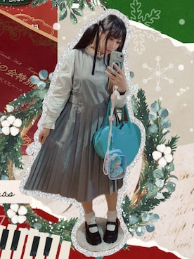 「アイテム（ハンドバッグ）」を使った、pickaliceさん（レディース・158cm）の冬コーディネート