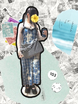 「no brand（ノーブランド）のアイテム（アクセサリー）」を使った、pickaliceさん（レディース・158cm）の秋コーディネート