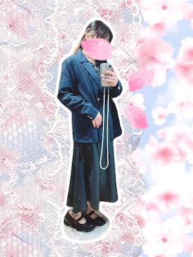 「Aunely（オーネリー）のアイテム」を使った、pickaliceさん（レディース・158cm）の春コーディネート