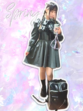 「rienda（リエンダ）のアイテム」を使った、pickaliceさん（レディース・158cm）の春コーディネート