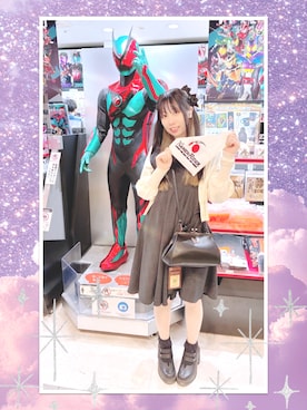 「アイテム（ヘアピン）」を使った、pickaliceさん（レディース・158cm）の秋コーディネート