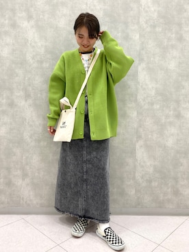 「アイテム（スリッポン）」を使った、✰AIMI✰さん（レディース・157cm・20代）の冬コーディネート