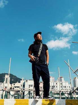 「TOPMAN（トップマン）のアイテム（トップス）」を使った、mrballさん（メンズ・172cm）の冬コーディネート