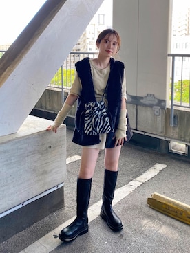 f.harukaさん（レディース・155cm）の秋コーディネート