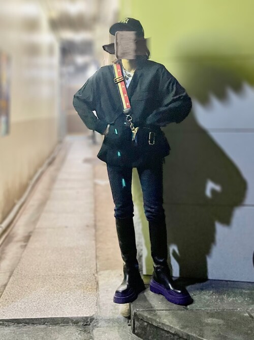 BEAMS BOY（ビームスボーイ）の「maturely / Viscose Asymme Jacket