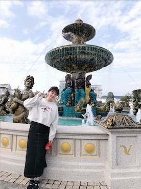 「NET（ネット）のアイテム」を使った、yi🇹🇼🇹🇼🇹🇼さん（レディース・168cm）の冬コーディネート