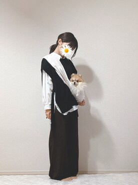 服の記録とそれに付き合わされる犬さん（レディース・158cm）の秋コーディネート