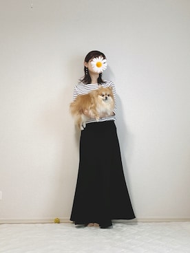 服の記録とそれに付き合わされる犬さん（レディース・158cm）の春コーディネート