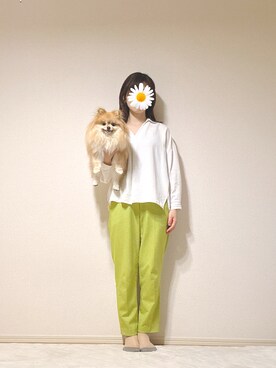 服の記録とそれに付き合わされる犬さんのコーディネート