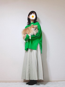 服の記録とそれに付き合わされる犬さんのコーディネート