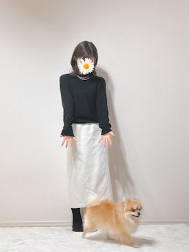 服の記録とそれに付き合わされる犬さんのコーディネート