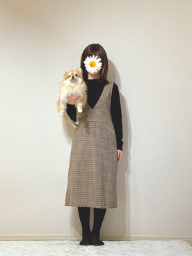 服の記録とそれに付き合わされる犬さんのコーディネート