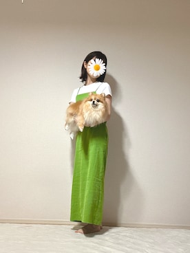 服の記録とそれに付き合わされる犬さんのコーディネート