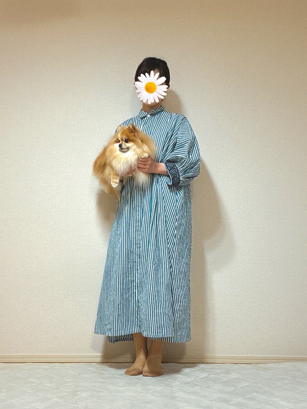 ne Quittez pas × Demi-Luxe BEAMS / 別注 エンブロイダリー シャツ