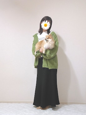 服の記録とそれに付き合わされる犬さん（レディース・158cm）の秋コーディネート