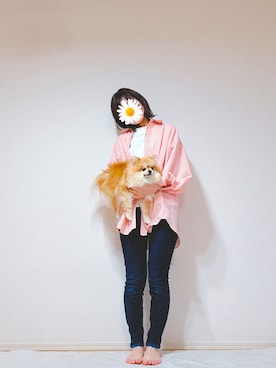 服の記録とそれに付き合わされる犬さんのコーディネート