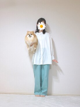 服の記録とそれに付き合わされる犬さんのコーディネート