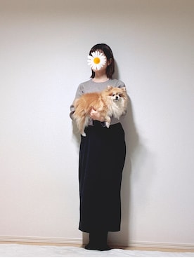 服の記録とそれに付き合わされる犬さん（レディース・158cm）の冬コーディネート