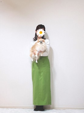 服の記録とそれに付き合わされる犬さんのコーディネート