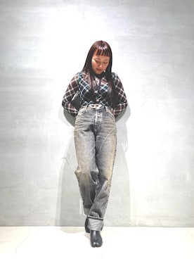 「Diesel Ginza」｜Obaaaaatsuさん（レディース・148cm）の春コーディネート