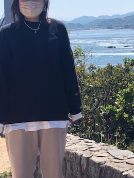 「YACA（ヤーカ）のアイテム」を使った、miki3838さん（レディース・168cm）の春コーディネート