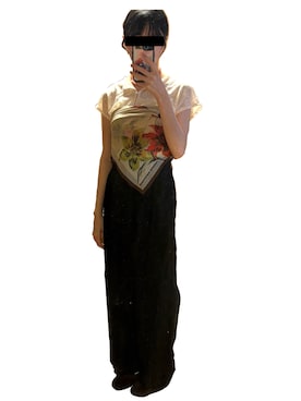 「アイテム（バンダナ/スカーフ）」を使った、光さん（レディース・151cm）の秋コーディネート