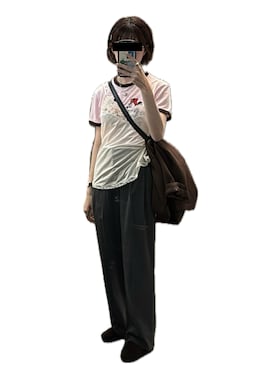 「アイテム（セットアップ）」を使った、光さん（レディース・151cm）の春コーディネート