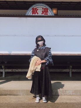 光さん（レディース・151cm）の春コーディネート