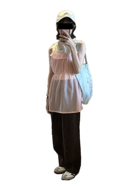「H&M（エイチ・アンド・エム）のアイテム」を使った、光さん（レディース・151cm）の夏コーディネート