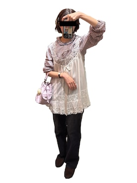 光さん（レディース・151cm）の春コーディネート