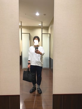 「Avaron（アヴァロン）のアイテム」を使った、はむさん（レディース・158cm）の春コーディネート