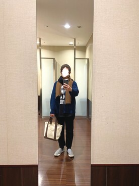 「L.L. Bean」｜はむさん（レディース・158cm）の冬コーディネート