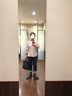 「Avaron（アヴァロン）のアイテム」を使った、はむさん（レディース・158cm）の春コーディネート