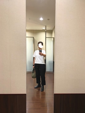 「orslow」｜「アイテム（アクセサリー）」を使った、はむさん（レディース・158cm）の秋コーディネート