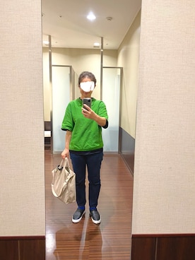 「Avaron（アヴァロン）のアイテム」を使った、はむさん（レディース・158cm）の秋コーディネート