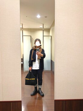 はむさん（レディース・158cm）の冬コーディネート