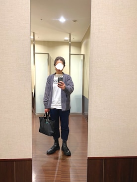 「Avaron（アヴァロン）のアイテム」を使った、はむさん（レディース・158cm）の春コーディネート