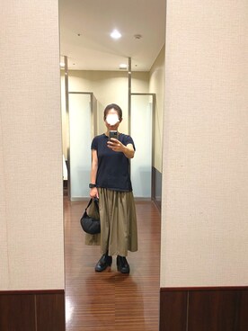 「Avaron（アヴァロン）のアイテム」を使った、はむさん（レディース・158cm）の秋コーディネート