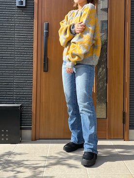 asukaさん（レディース・152cm）の冬コーディネート