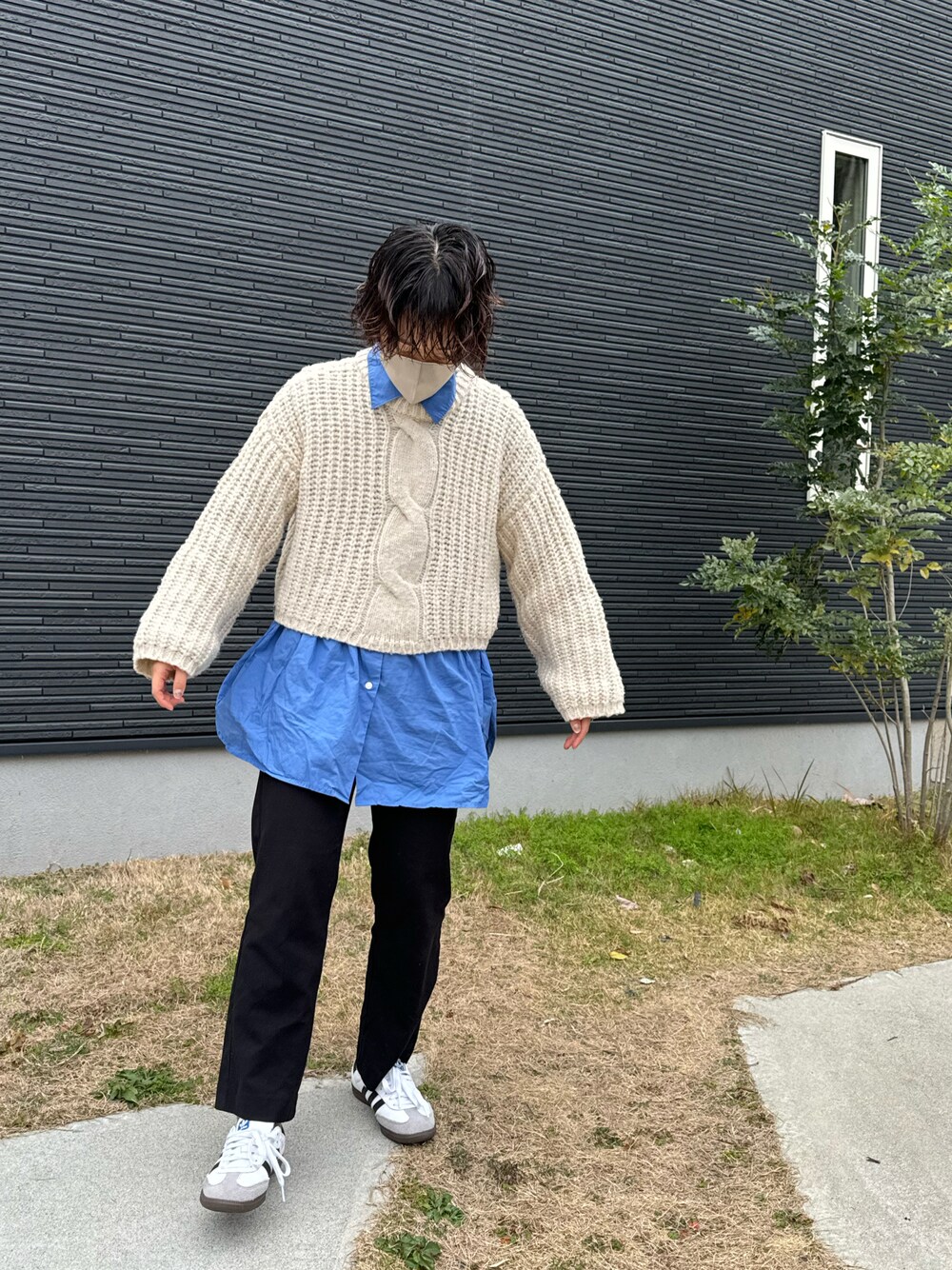 2WAYスリーブBIGシャツ　JEANASIS JEANASIS（ジーナシス）の「2WAYスリーブBIGシャツ/943266（シャツ