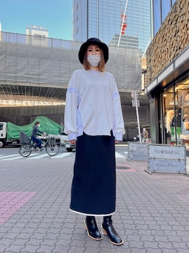 kazuyoさん（レディース・165cm）の冬コーディネート