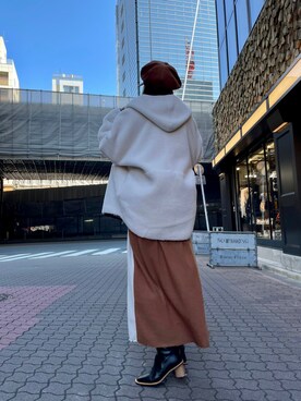 kazuyoさん（レディース・165cm）の冬コーディネート