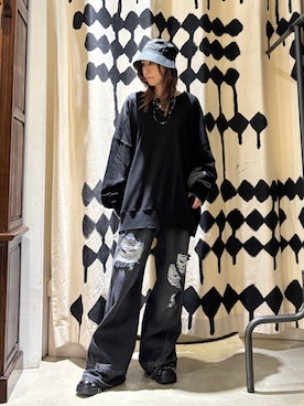 「ROYAL FLASH（ロイヤルフラッシュ）のアイテム」を使った、kazuyoさん（レディース・165cm）の秋コーディネート