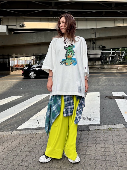 ミハラヤスヒロ　mihara yasuhiroシャツ Maison MIHARA YASUHIRO - printed Tee 2 / Tシャツ / A10TS692